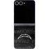NFL Los Angeles Chargers Black & White Galaxy Z Flip6 Skin